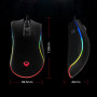 Мишка Games дротова Meetion G3330 RGB 3 Keys, 8000dpi