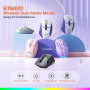 Мишка бездротова Meetion BTM001 RGB 7keys, 2400dpi (Connector: Bluetooth+2.4G USB)