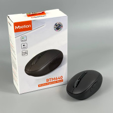 Мишка бездротова Meetion BTM640 2400dpi (Connector: Bluetooth + 2.4G USB, Type-C)