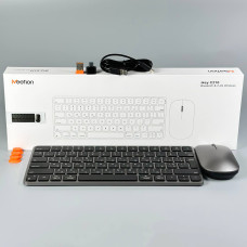 Клавіатура бездротова + мишка Meetion C210 2in1 RGB, 2.4G+Bluetooth (з Eng, Ru розкладками)
