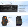 Клавіатура бездротова + мишка Meetion DirectorA2 2in1 2.4G+BT (з Eng, UA розкладками)
