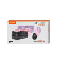 Клавіатура бездротова + мишка Meetion DirectorC2 2in1, 2.4G+Bluetooth (з Eng, UA розкладками)