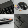Клавіатура бездротова + мишка Meetion C4130 2in1 2.4G, 800-1600dpi (з Eng, UA розкладками)