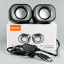 Колонка комп'ютерна Meetion SP2010 3.5mm+USB (8,0*7,0*6,6 см)