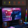 Колонка комп'ютерна Meetion SP2011 3.5mm+USB, 3W*2, RGB (6,7*7,9*9,8 см)