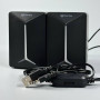 Колонка комп'ютерна Meetion SP2011 3.5mm+USB, 3W*2, RGB (6,7*7,9*9,8 см)