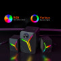 Колонка комп'ютерна Meetion SP2111 Bluetooth+3.5mm+USB, 15W, RGB (13,0*9,6*10,7 см)