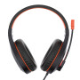 Навушники комп'ютерні Meetion HP021 3.5mm*2+USB+Wired+Led