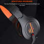 Навушники комп'ютерні Meetion HP021 3.5mm*2+USB+Wired+Led