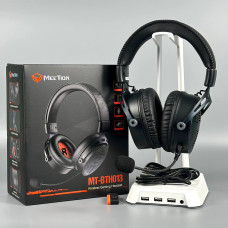 Навушники комп'ютерні Meetion BTH013 Wired+2.4G+Bluetooth