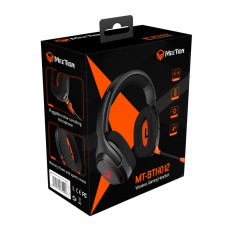 Навушники комп'ютерні Meetion BTH012 Wired+2.4G+Bluetooth+Led