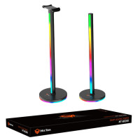УЦІНКА Підставка для навушників Meetion BK200 RGB Type-C (13,0*13,0*42,0 см) (не працює підсвічування)