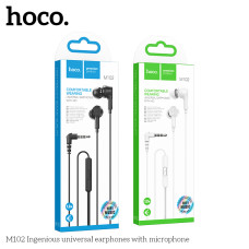 Навушники Hoco M102 Ingenious universal earphones with microphone 3.5mm