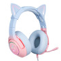 Навушники комп'ютерні Onikuma K9 Cat Ears Gradient з мікрофоном RGB USB + 3.5mm Jack  