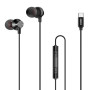 Навушники Remax RM-560 Metal Wired Earphone Type-C