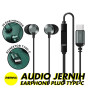 Навушники Remax RM-512a Metal Wired Earphone Type-C