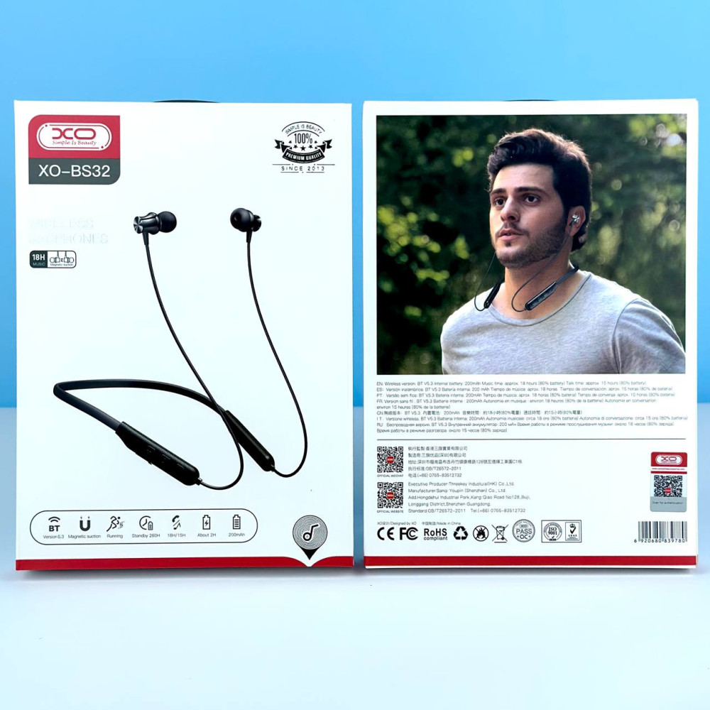 Навушники XO BS32 Sports