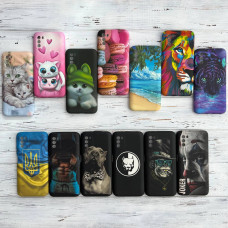 Накладка Silicone Case Picture Samsung A32 (2021)