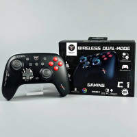 Бездротовий геймпад Onikuma C1 Dual-mode 800mAh RGB (N-Switch, PC)