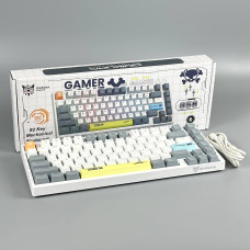 Клавіатура бездротова Onikuma G58 Gaming RGB (82 клавіши) (з Eng розкладкою)