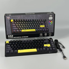 Клавіатура дротова Onikuma G52 RGB Black механічна (82 клавіш) (з Eng розкладкою) BLACK