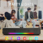 Колонка комп'ютерна Onikuma L16 RGB (Bluetooth+USB) (38,0*6,7*6,8см)