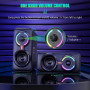 Колонка комп'ютерна Onikuma L6 RGB Light (Bluetooth+USB+3.5mm) (18,0*10,5*8,0 см)