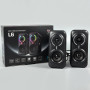 Колонка комп'ютерна Onikuma L6 RGB Light (Bluetooth+USB+3.5mm) (18,0*10,5*8,0 см)