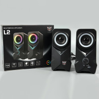 Колонка комп'ютерна Onikuma L2 RGB Full Range (Bluetooth+USB) (19,0*9,0*9,0 см)