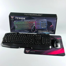 Ігровий комплект Onikuma TZ3006 Gaming 3в1 (клавіатура + миша + килимок)