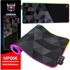 Килимок для мишки Onikuma MP006 з RGB підсвічуванням від USB (300*800*4mm)