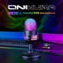 Ігровий мікрофон Onikuma M930 RGB Condenser Gaming технологія Plug and Play (від USB)