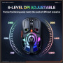 Мишка Games Onikuma DM02 RGB 3 режими (Bluetooth, дротове, 2.4G) (DPI:800-12000)