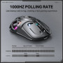 Мишка Games Onikuma DM02 RGB 3 режими (Bluetooth, дротове, 2.4G) (DPI:800-12000)