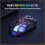 Мишка Games Onikuma DM02 RGB 3 режими (Bluetooth, дротове, 2.4G) (DPI:800-12000)