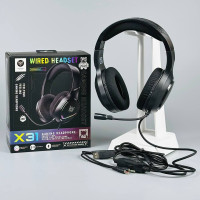 Навушники комп'ютерні Onikuma X31 RGB з мікрофоном
