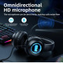 Навушники комп'ютерні Onikuma X36 RGB з мікрофоном