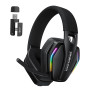 Навушники Onikuma GT826 Gaming з мікрофоном та з 3ма режимами (Bluetooth 5.4, дротове, 2.4G)
