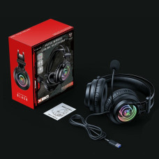 Навушники комп'ютерні Onikuma X80 RGB з мікрофоном 