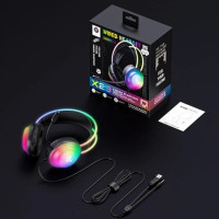 Навушники комп'ютерні Onikuma X29 RGB з мікрофоном (від USB + 3.5mm)