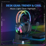 Навушники комп'ютерні Onikuma X89 RGB з мікрофоном (від USB + 3.5mm)