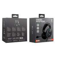Навушники комп'ютерні Onikuma X91 RGB з мікрофоном (від USB + 3.5mm)