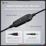 Навушники комп'ютерні Onikuma X91 RGB з мікрофоном (від USB + 3.5mm)