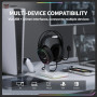 Навушники комп'ютерні Onikuma X91 RGB з мікрофоном (від USB + 3.5mm)