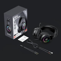 Навушники комп'ютерні Onikuma X92 з мікрофоном (від USB + 3.5mm)