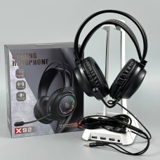 Навушники комп'ютерні Onikuma X92 з мікрофоном (від USB + 3.5mm)