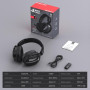 Навушники Onikuma GT887 Gaming з мікрофоном та 4ма режимами (Bluetooth 5.4, дротове, 2.4G USB+Type-C)