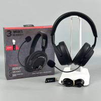 Навушники комп'ютерні Onikuma GT886 Gaming з мікрофоном та з 3ма режимами (Bluetooth 5.4, дротове, 2.4G USB+Type-C)
