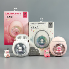 Бездротові навушники Onikuma T302 KuKu-NiNi ENC