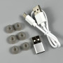 Бездротові навушники Onikuma T27 ENC (2 режим підключення: BT5.3+2.4G) WHITE